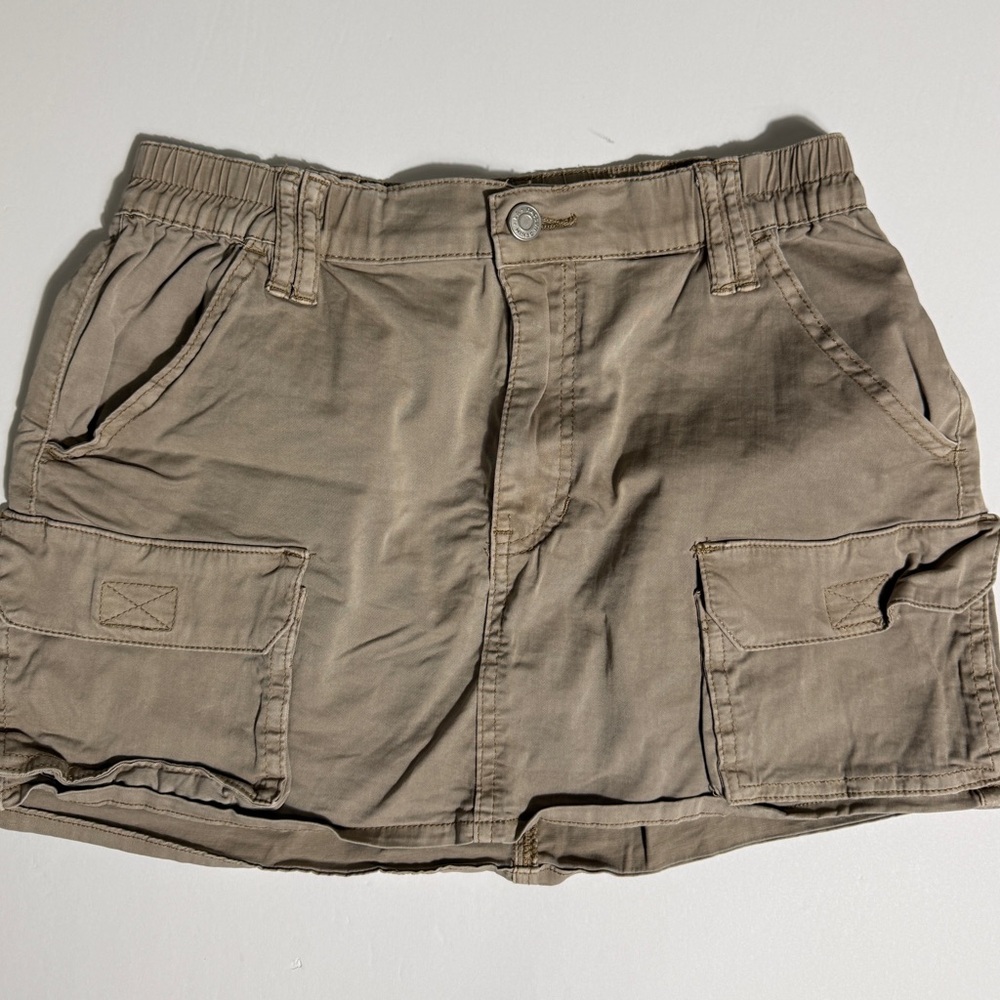 PacSun Tan Mini Skirt